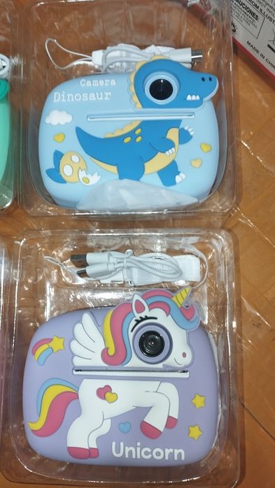 Дитячий фотоапарат миттєвого друку єдинорожка