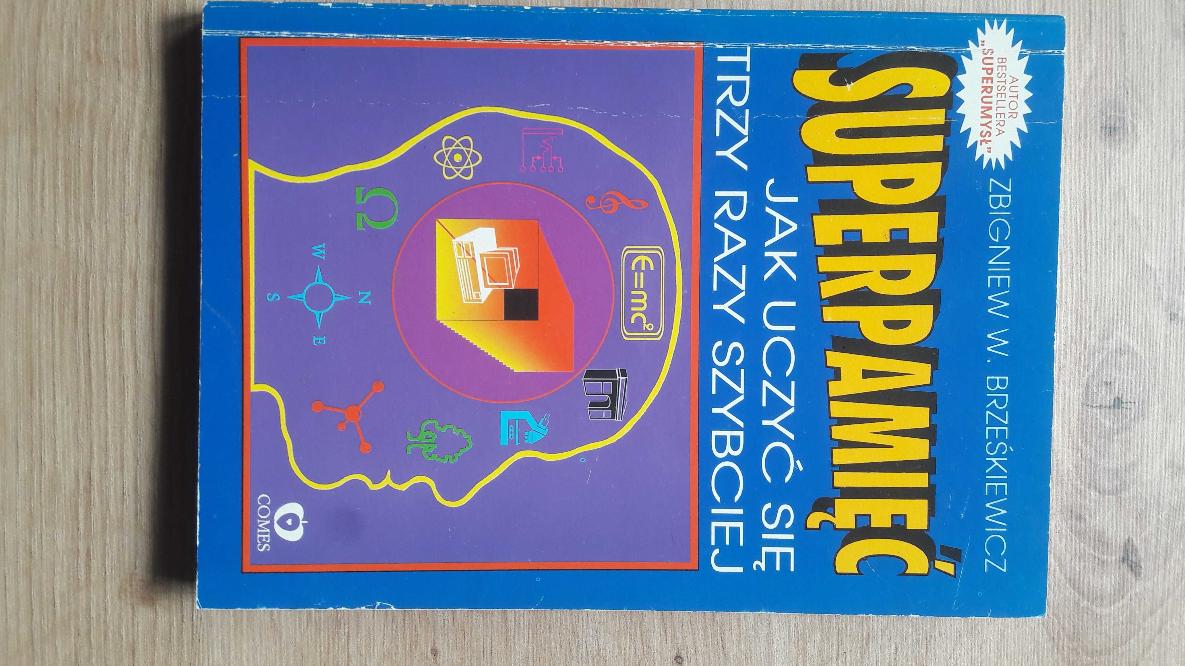 superpamięć  Zbigniew W. Brześkiewicz 160 stron wydanie z 1996 r