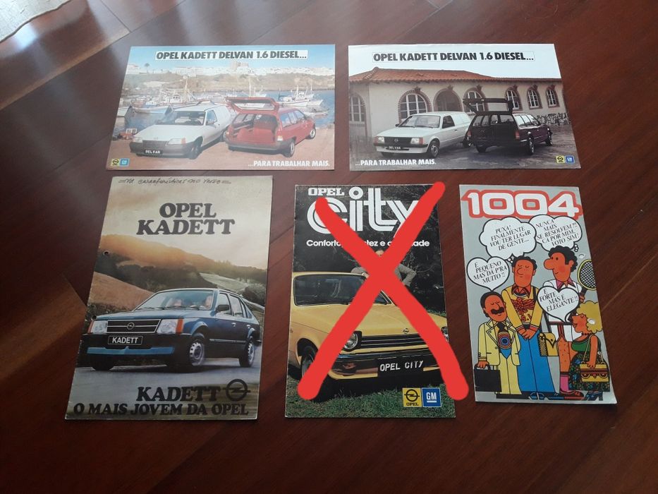 Opel Kadett - Catálogos
