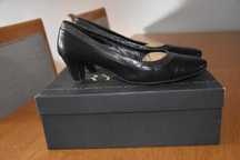 Skórzane buty Ryłko rozmiar 38 obcas 5 cm
