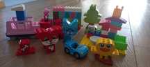 Zestaw lego duplo Pociąg cyfry zwierzątka Peppa