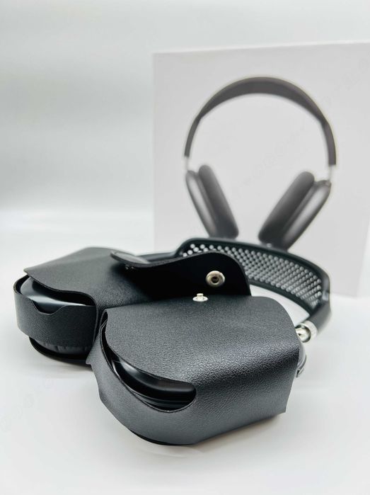 Акция! Наушники Airoha с IOS 17 Шумодавы АірПодс Max Black Новинка