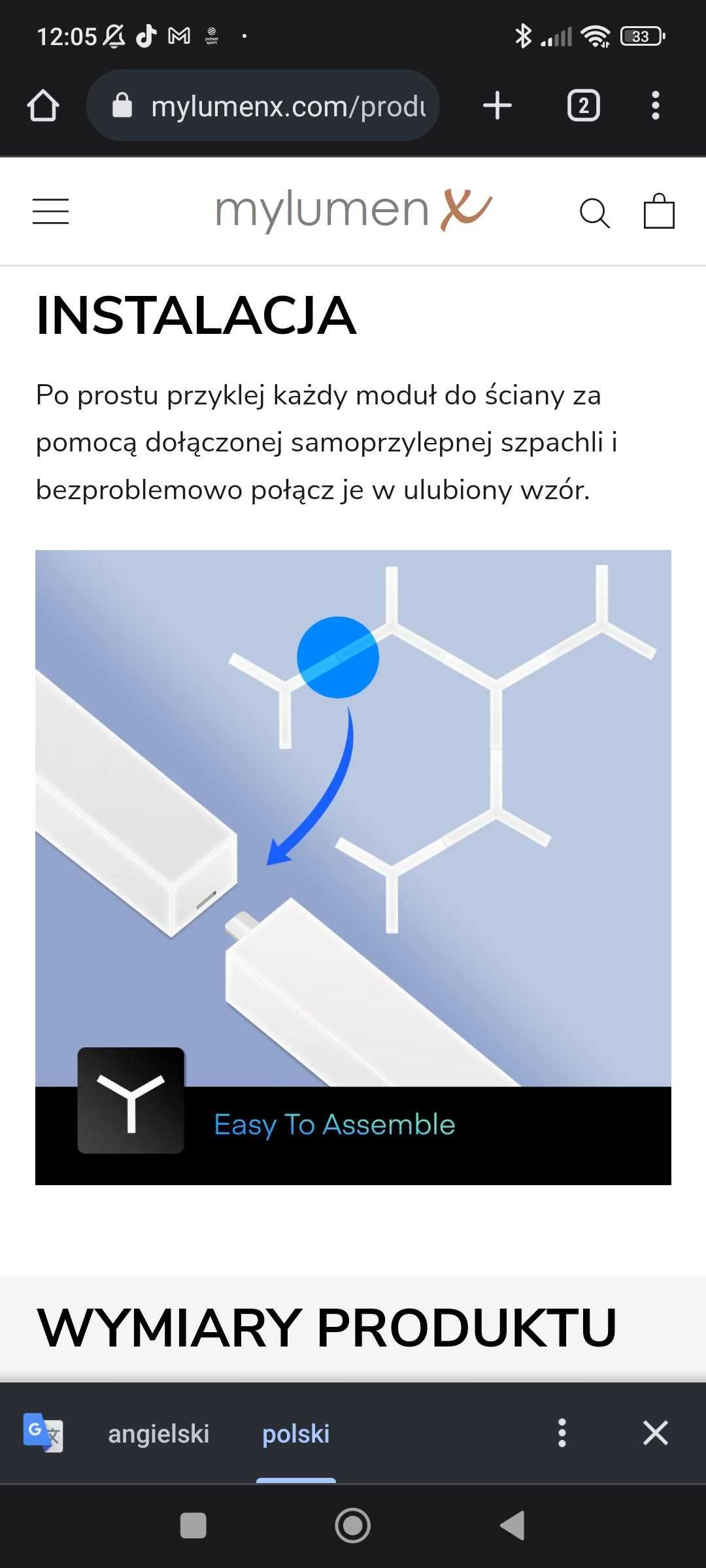 Światła modułowe AuraHex Smart