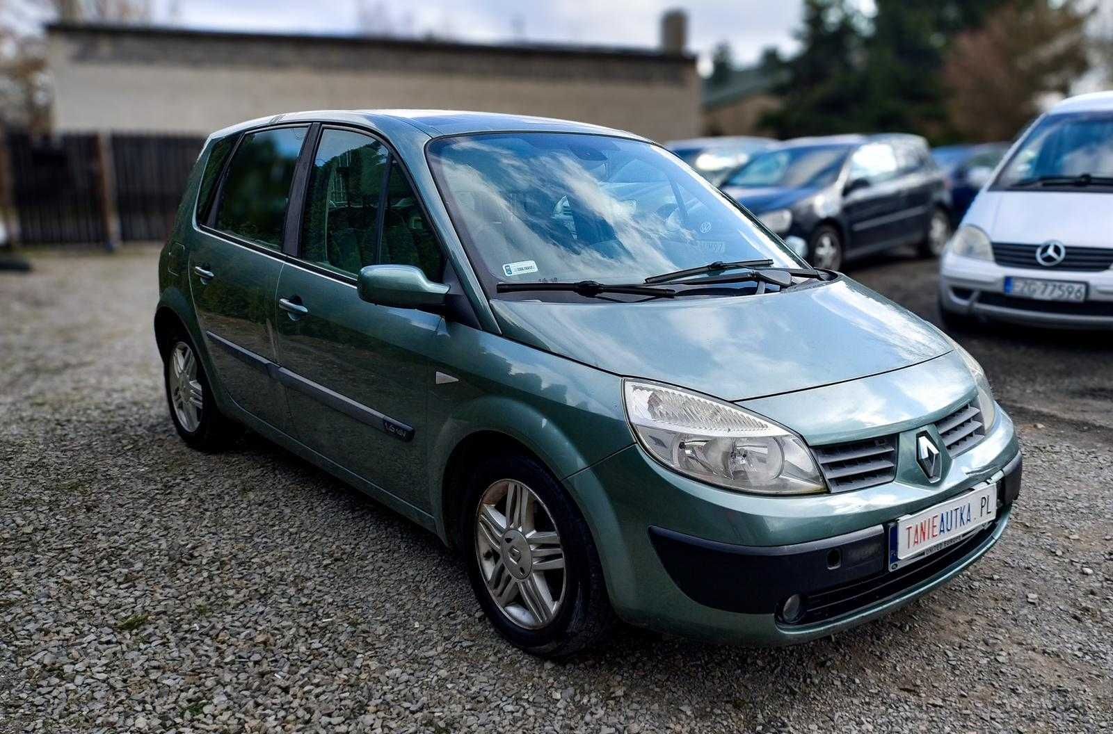 Renault Scenic/ 2004/1.6 Benzyna/1 - WŁ./Panorama/Hak/Promocja!!