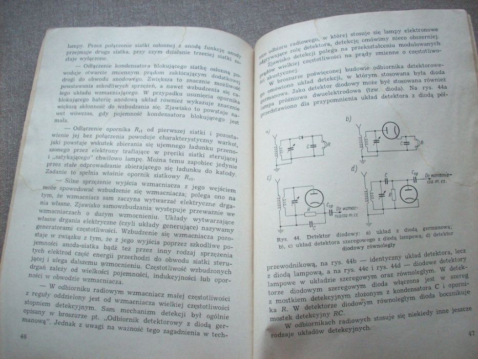 Wzmacniacz wielkiej częstotliwości, W. Prokurant, 1960.