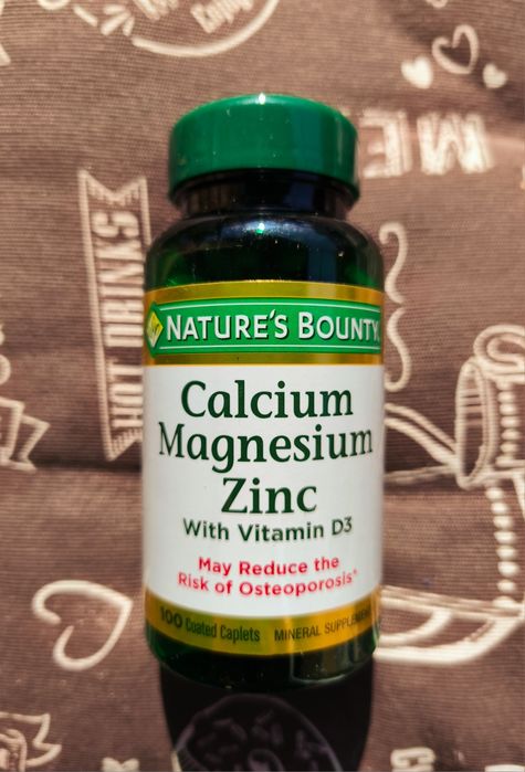 Кальций Магний Цинк Д3, Cal Mag Zinc + D3, 21st Century Bounty