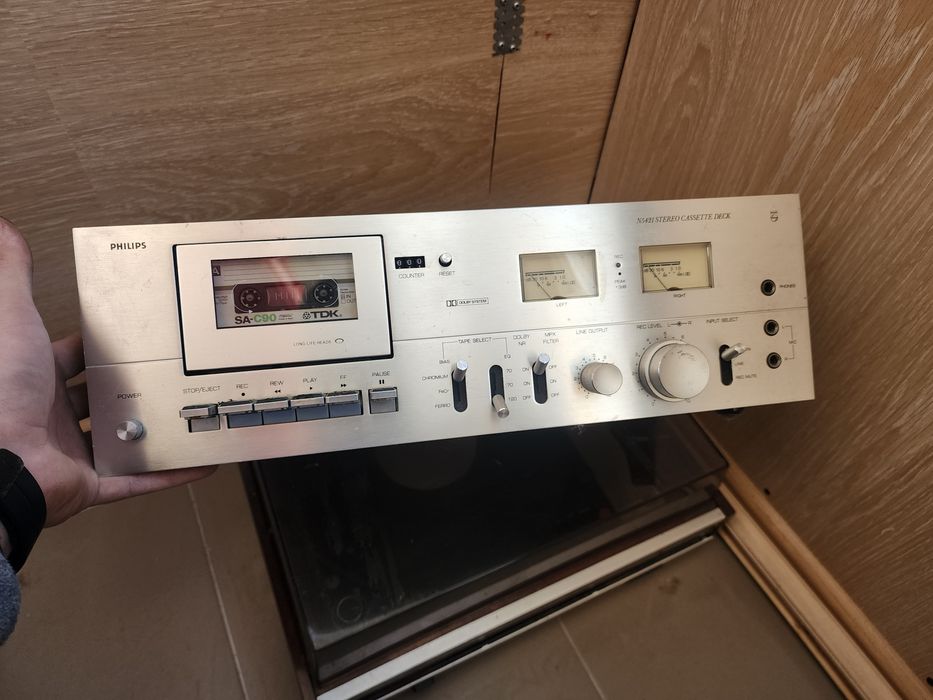 Кассетная дека Philips N5421 stereo cassette deck