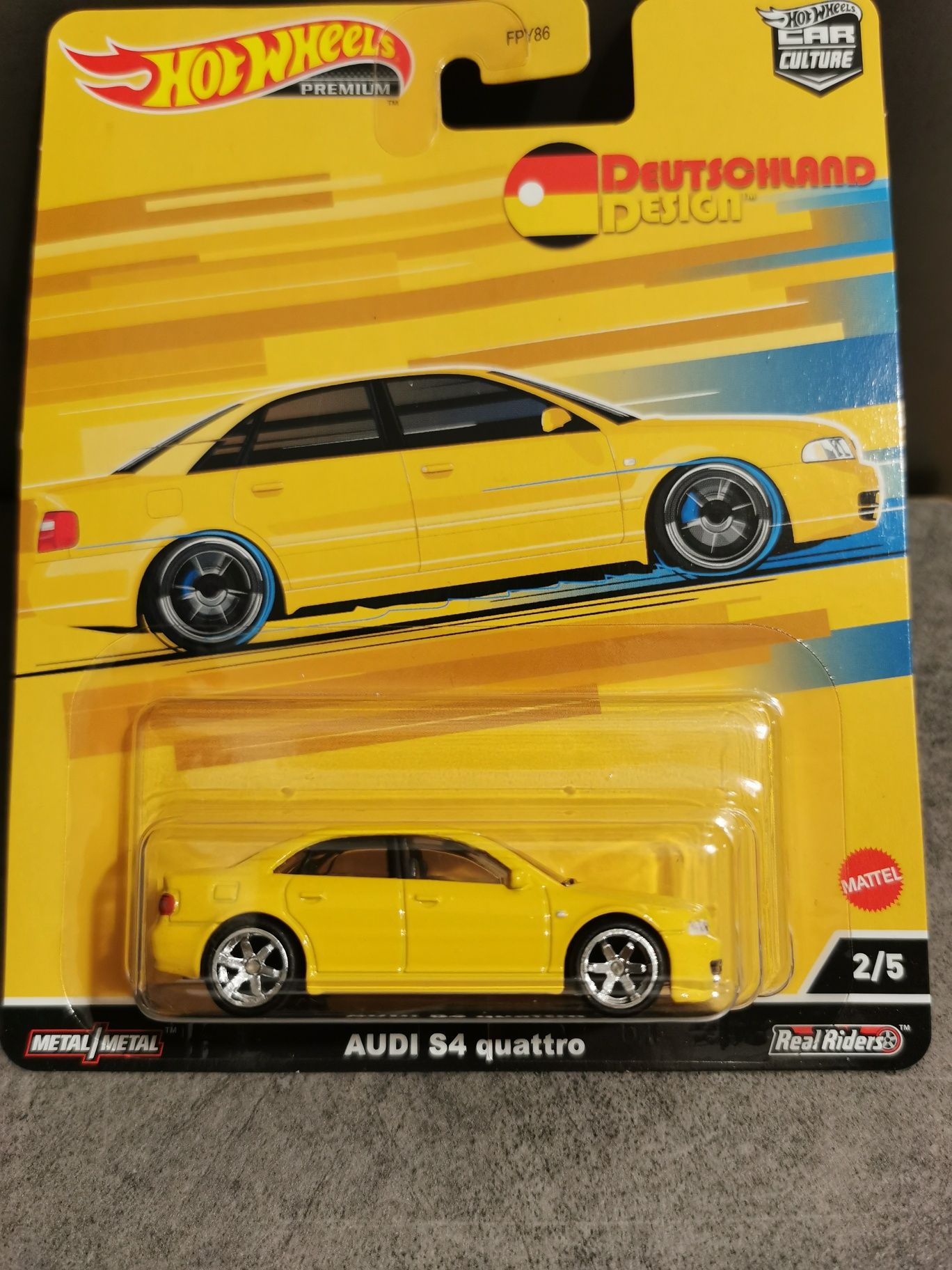 Hot Wheels Premium Audi S4 Quattro Car Culture