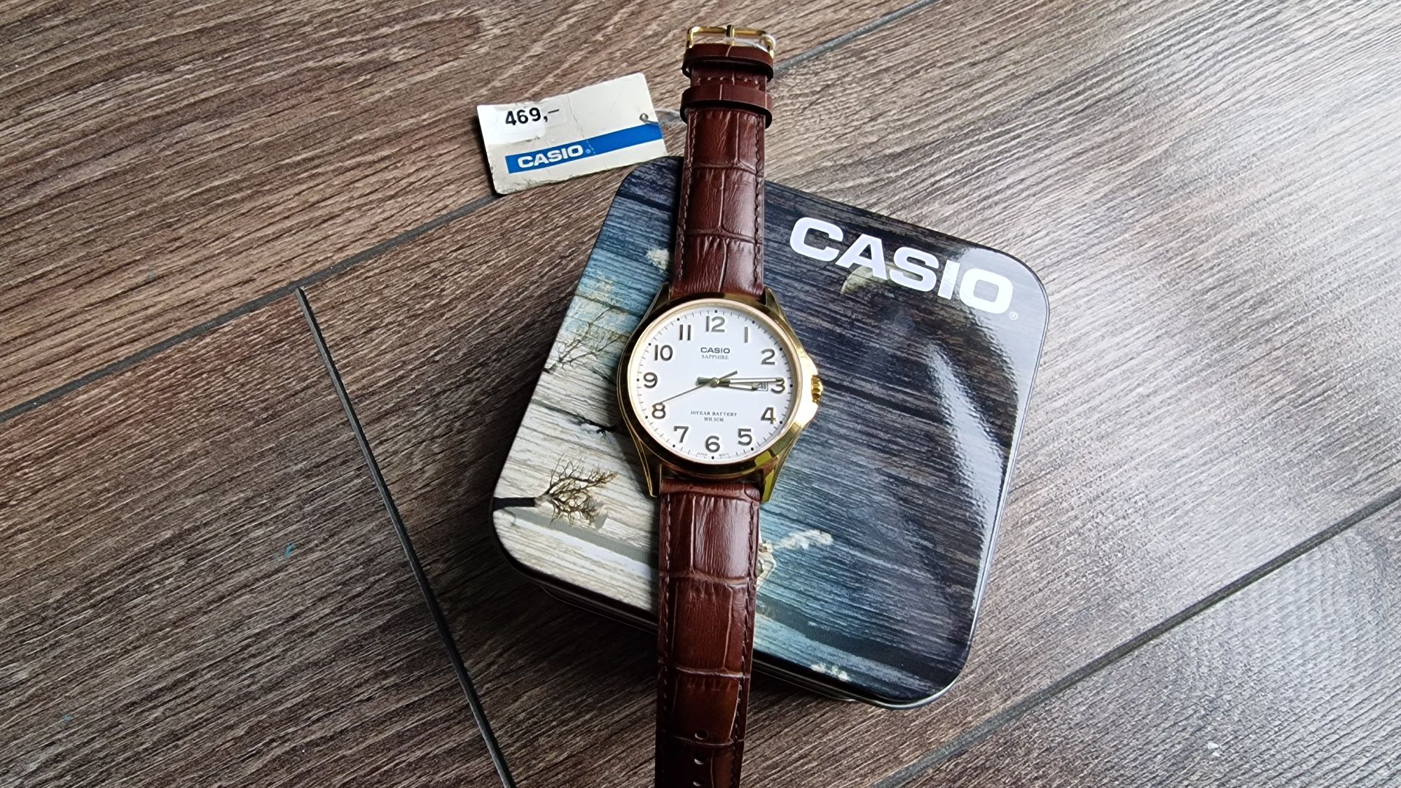 NOWY zegarek męski Casio MTS-100GL-7AVEF