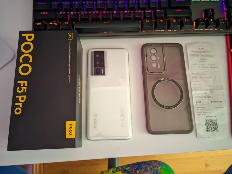 Обмен Poco f5 pro есть чек