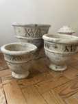 Conjunto de 3 vasos