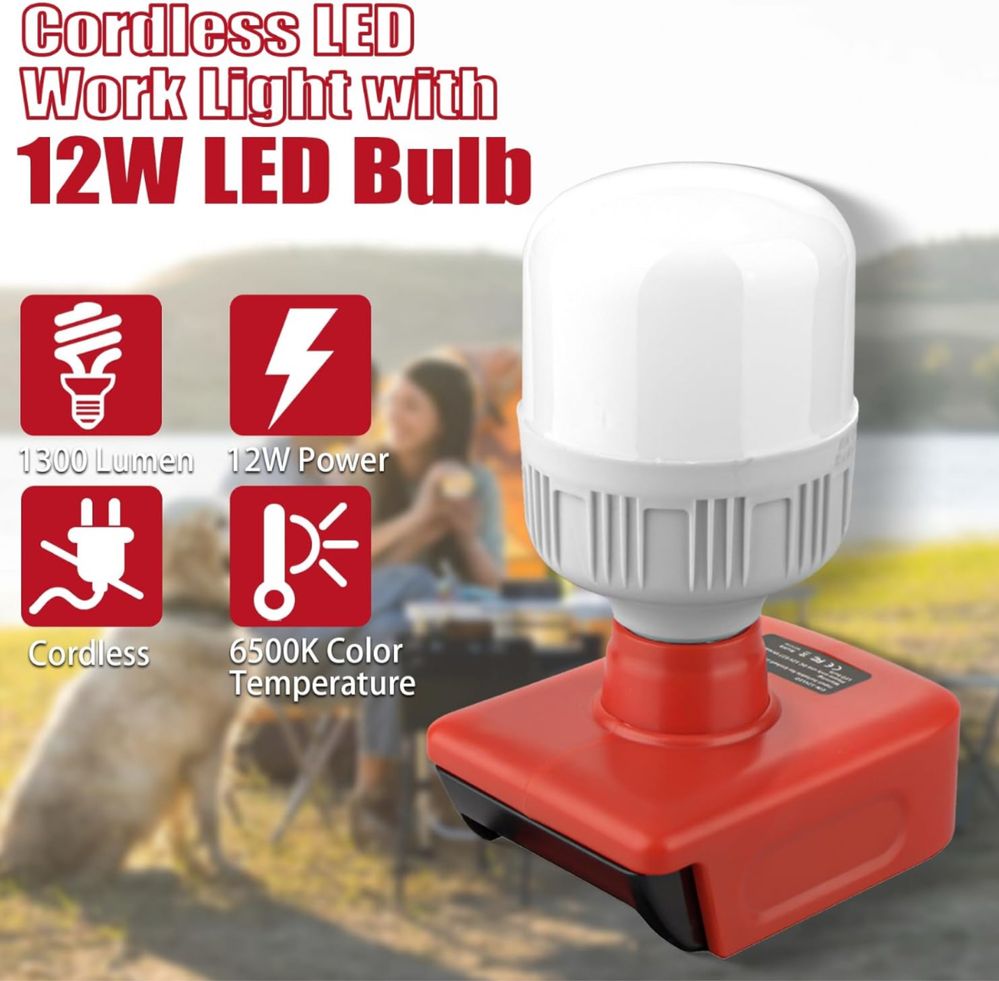 TPDL Lampa akumulatorowa do akumulatora Einhell