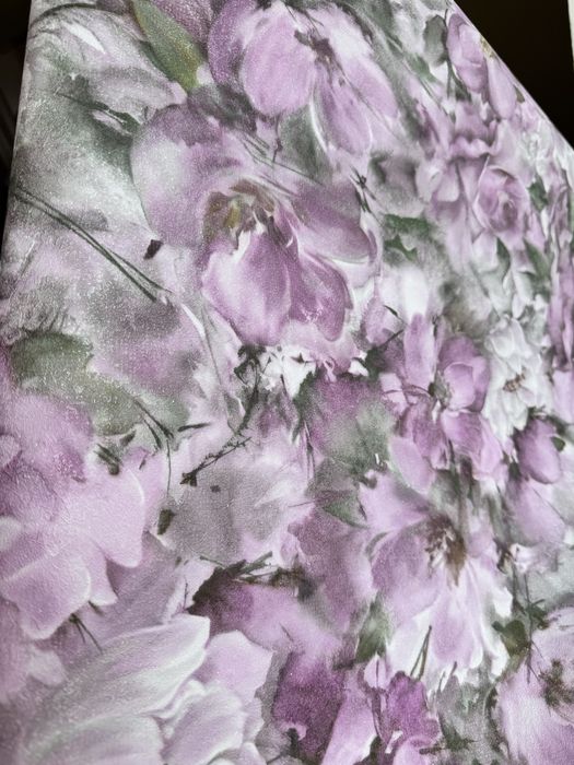 Шпалери вінілові квіти