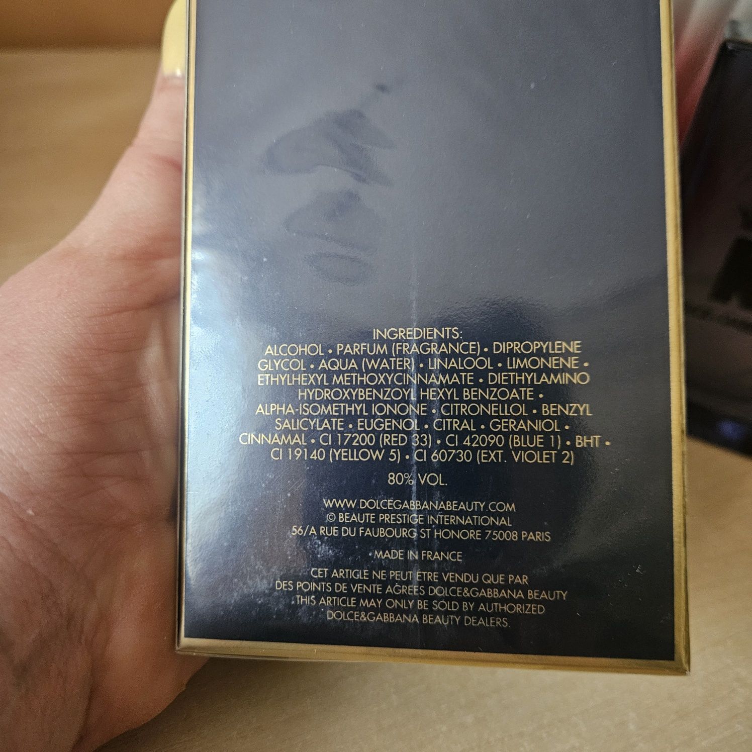 ДУХИ ПАРФУМ чоловічий DG K 100 ml