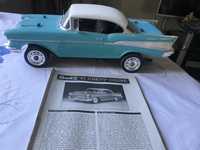 57 Chevy Coupé Revell na hard body e chassis Tamiya