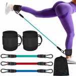 Эспандер резинка для йоги Stretching Trension Band с петлями