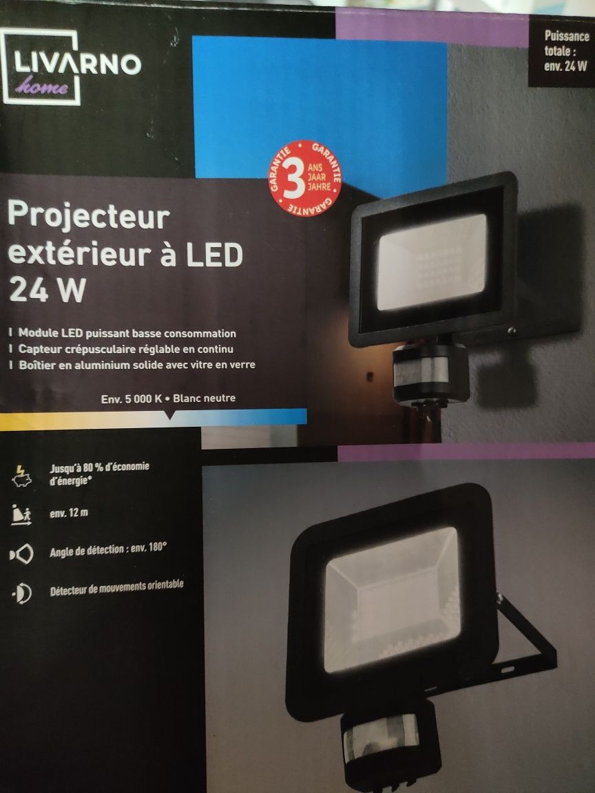 Lampa LED czujnik ruchu