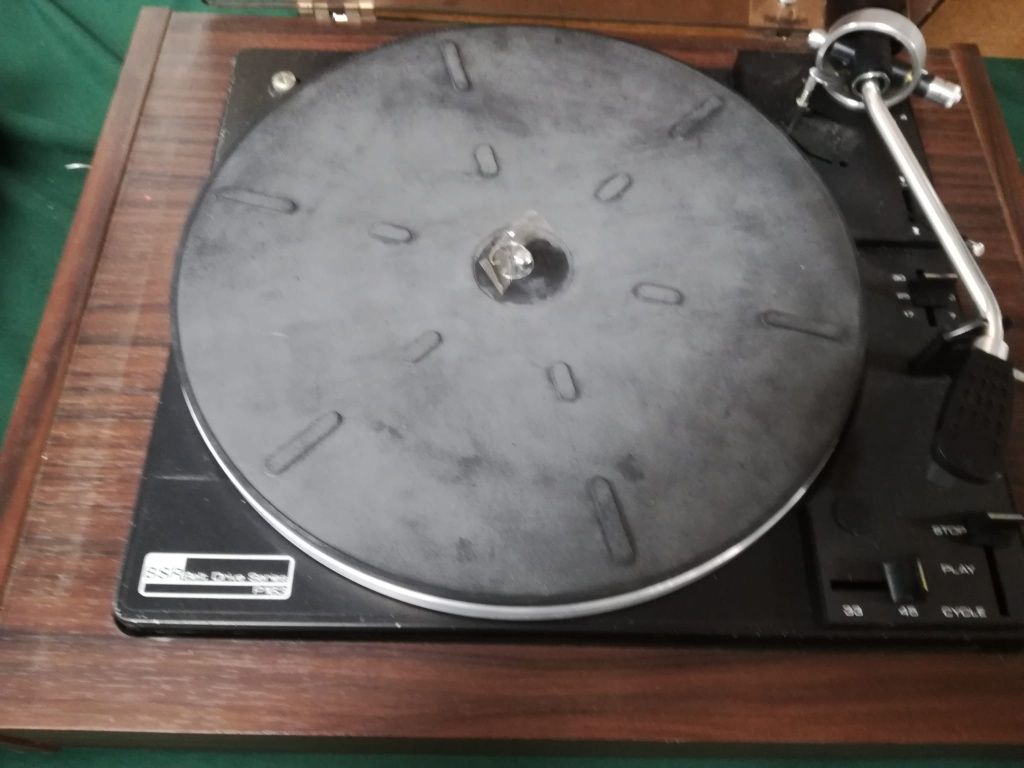 Gira discos BSR, antigo, antiguidade, relíquia.