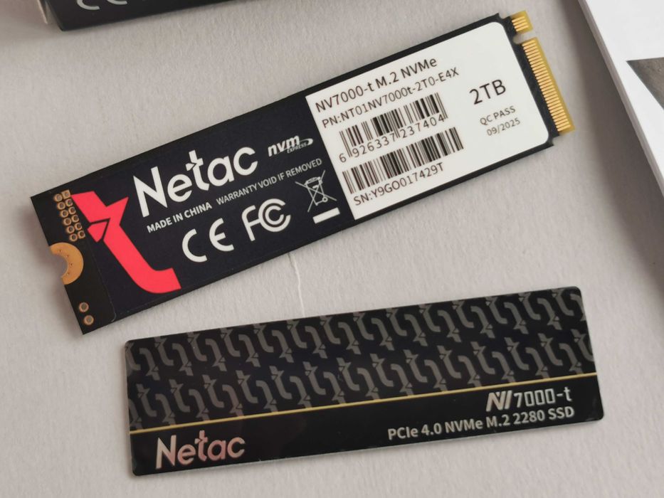 SSD Netac NV7000-t 2TB M.2 2280 PCIE Gen4 x4