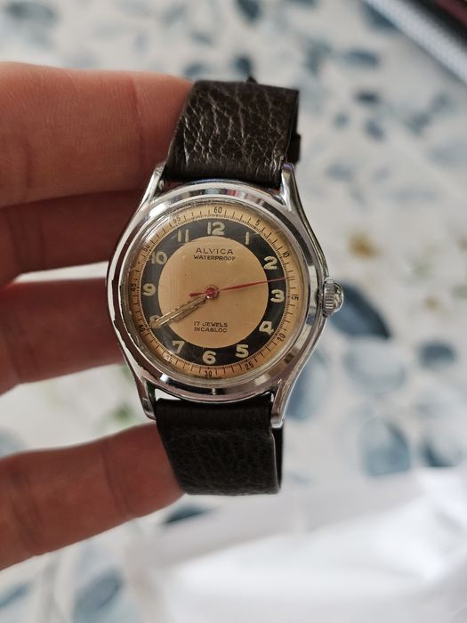 Zegarek alvica watch 60s Vintage Bulova Atlantic
