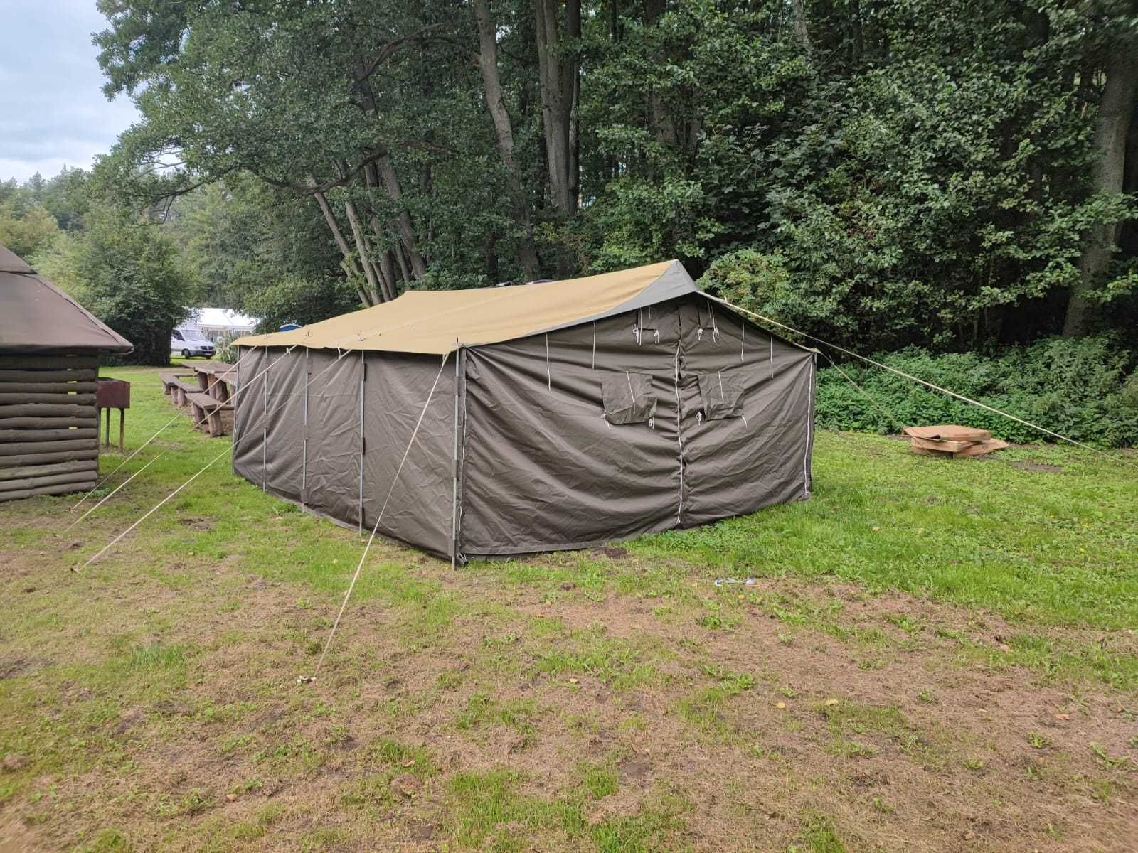Namiot harcerski wojskowy wysoka dycha WYNAJEM Szczecin