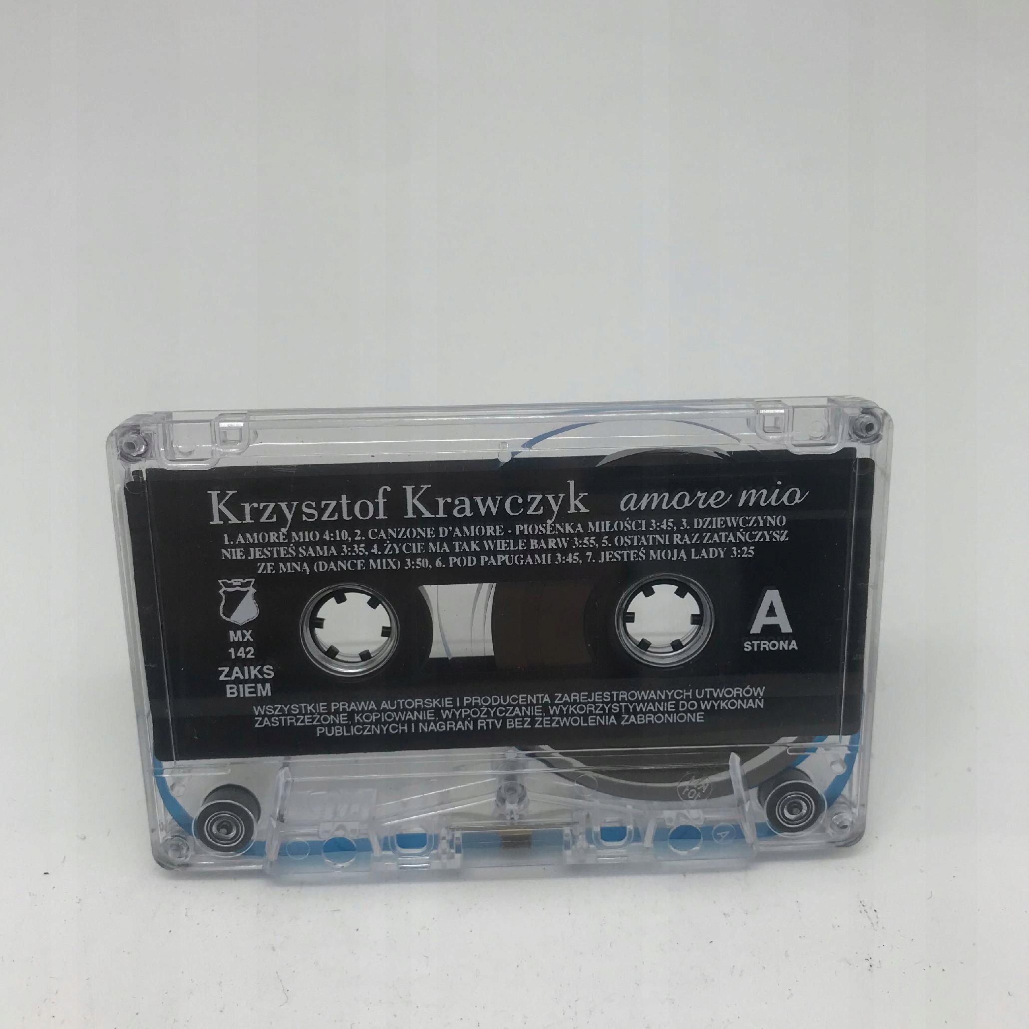 kaseta - krzysztof krawczyk - amore mio