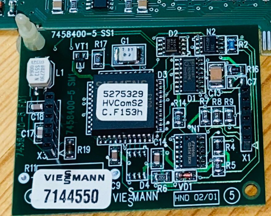 Viessmann 7144 550 Modul HV COM S2 2-Draht BUS плата расширения котел