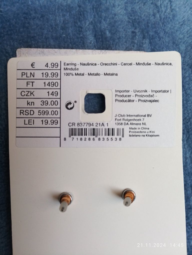 Kolczyki Orsay ok