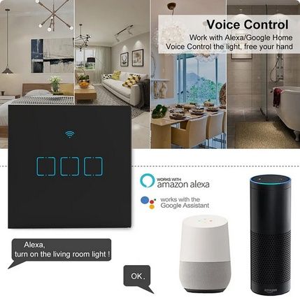 Сенсорний вимикач wifi умний дом