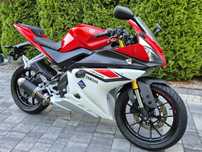 Yamaha YZF r 125 ABS WYDECH TAKONI 2015 Mały przbieg kat B a1