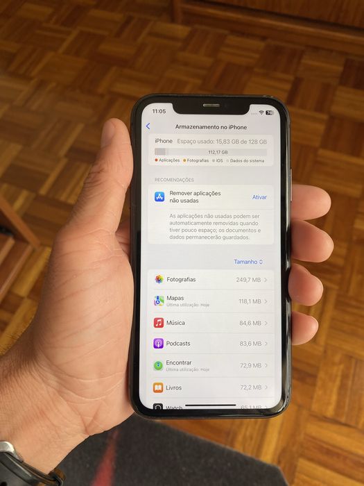 iPhone 11 Preto 128 GB