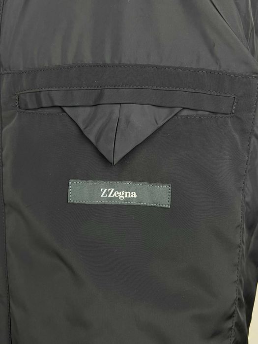 ERMENEGILDO Z ZEGNA Nylon Coat утеплений нейлоновий плащ Зегна Зенья