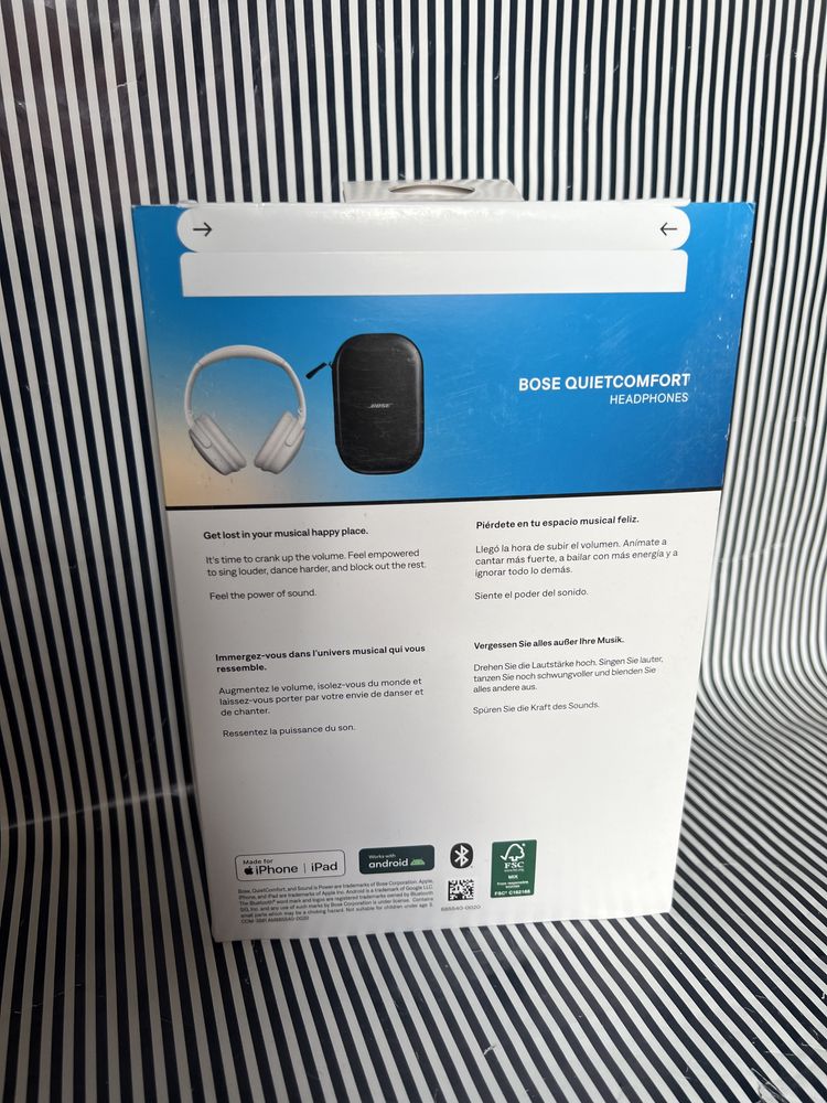 Навушники Bose QuietComfort Headphones White Smoke (884367-0200)