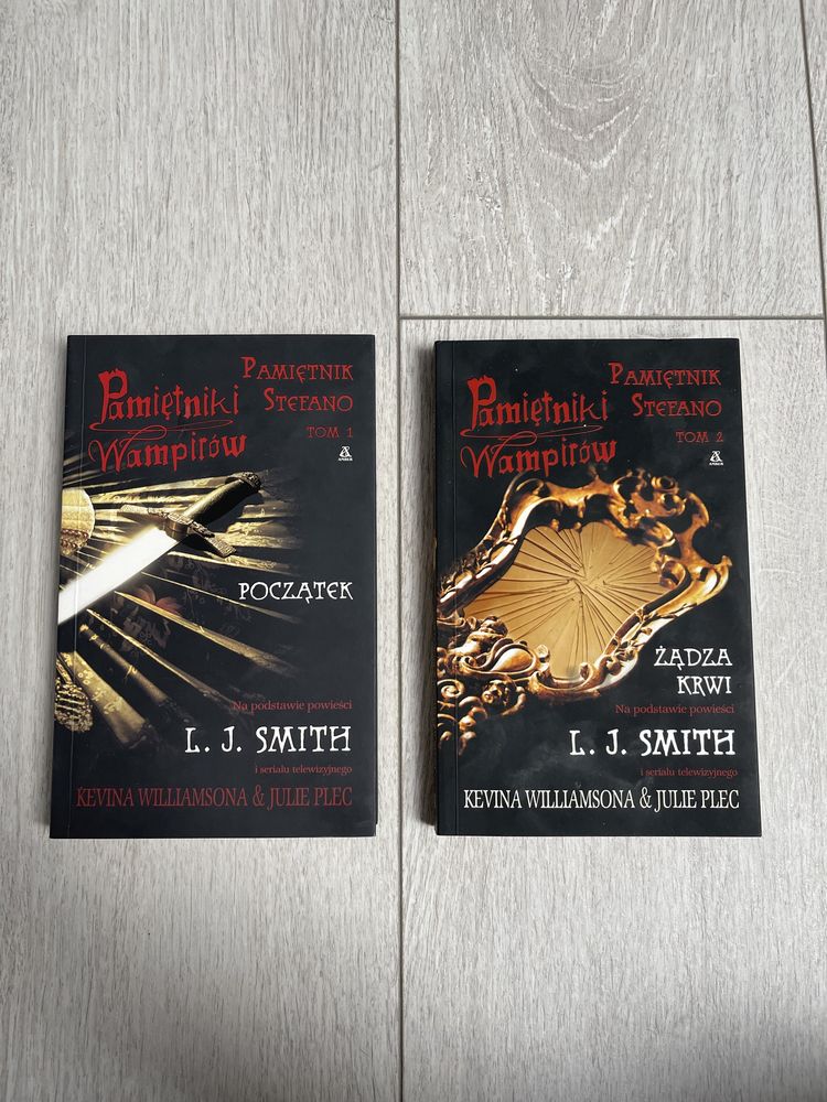 Pamiętniki Stefano Pamiętniki wampirów tom 1 i 2 L.J.Smith
