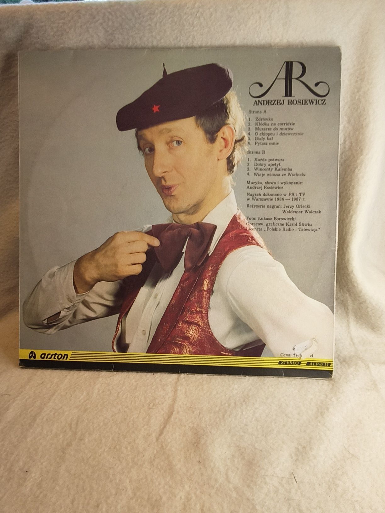 Płyta winylowa Andrzej Rosiewicz