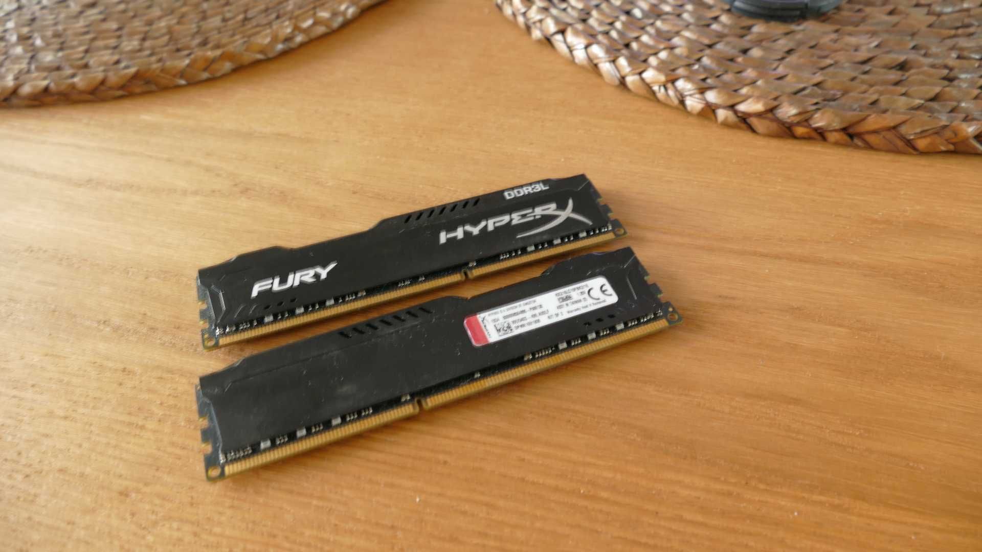 DDR3 HyperX Fury Black 8Gb