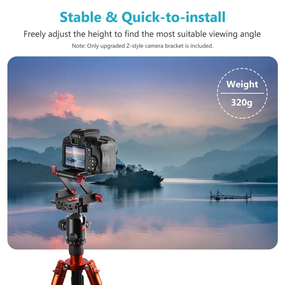 Suporte Estabelizador Câmera Neewer Upgraded Z-Flex Tilt Tripod - NOVO