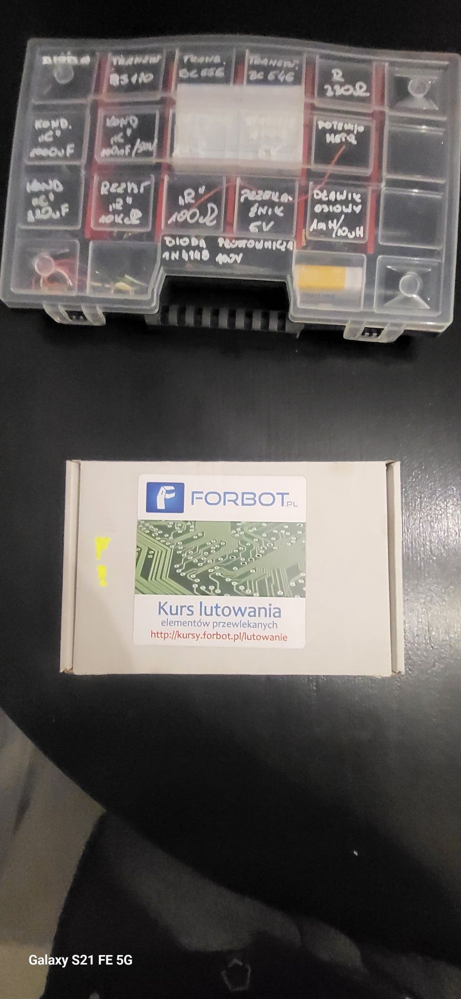 Forbot kurs elektroniki kurs lutowania