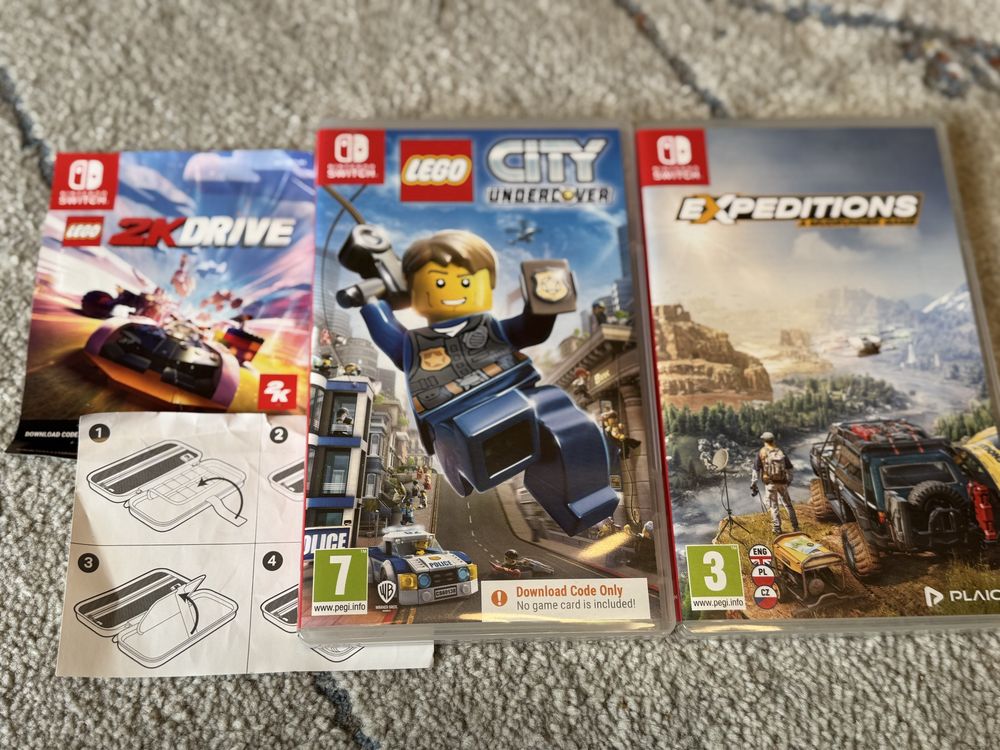 Nintendo switch Oled + 3 gry + Mariokart etui orginał NINTENDO