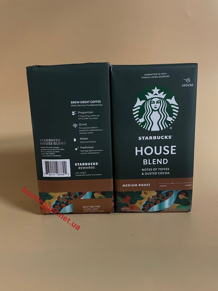 Кофе молотый Starbucks House Blend 510г