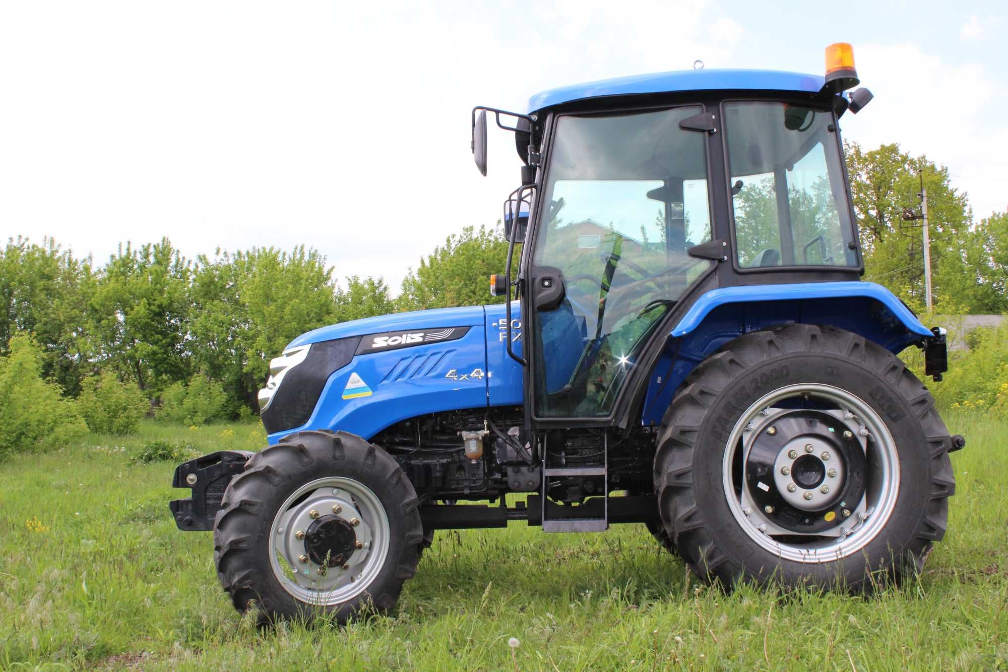 Трактор з кабіною Соліс 50 к.с.Solis. Є з реверсом Від компанії YANMAR