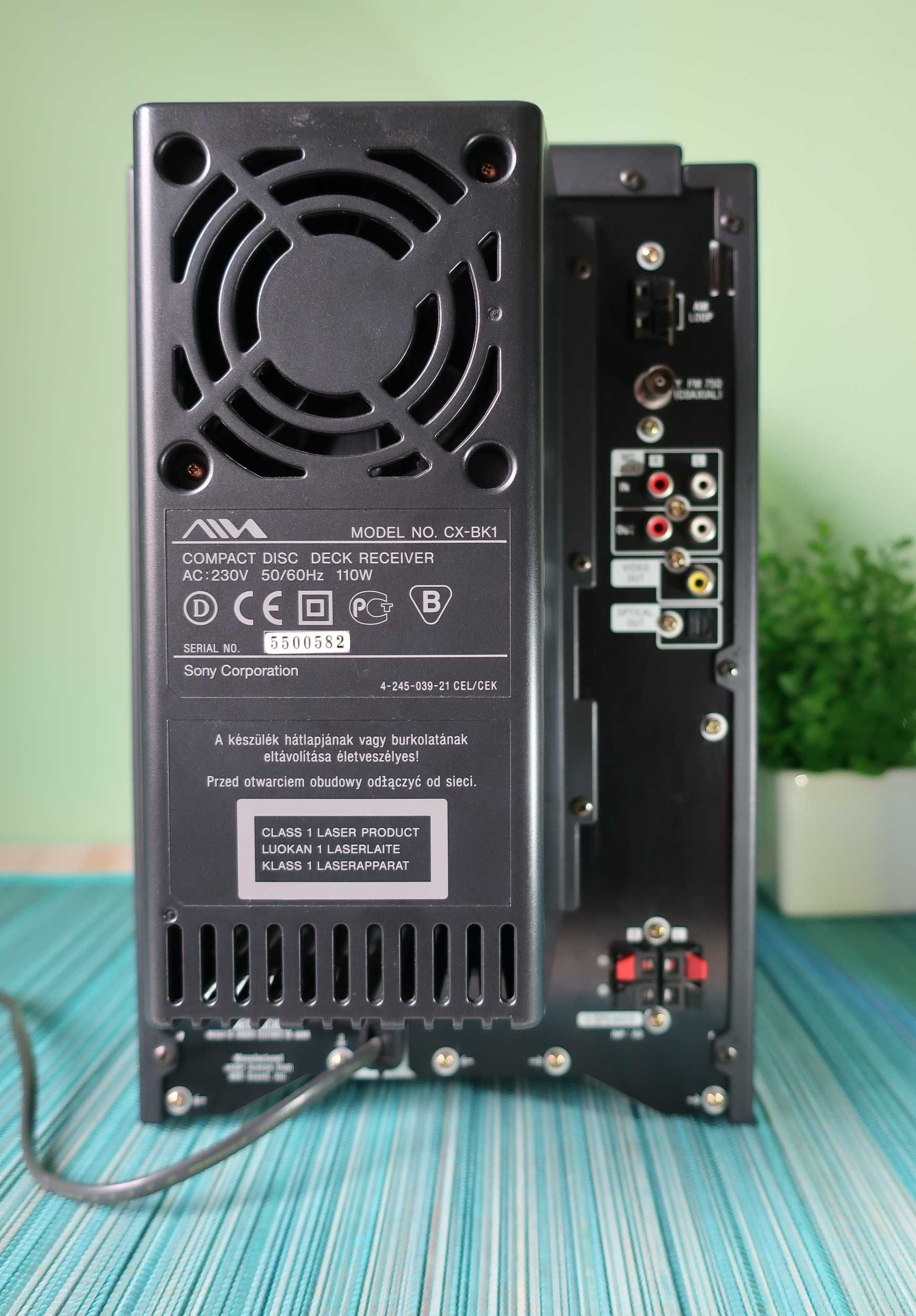 Головний блок Aiwa CX-BK1 (2х110Вт!) Відеоогляд.