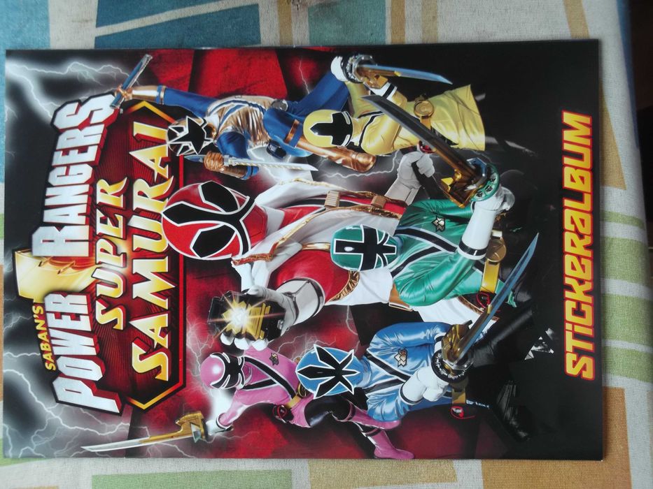 Cromos Power Rangers Super Samurai