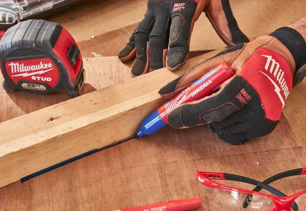 Рукавиці Milwaukee із шкіряними вставками 7/S, 8/M, 9/L, 10/XL, 11/XXL