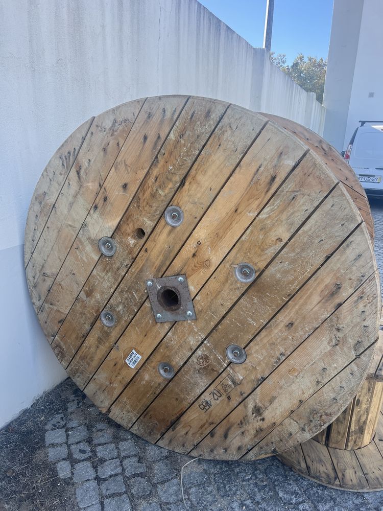 Bobine Madeira 1,60mt diametro