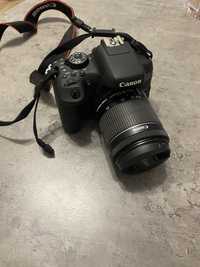 Canon lustrzanka EOS 750D + oryginy pokrowiec