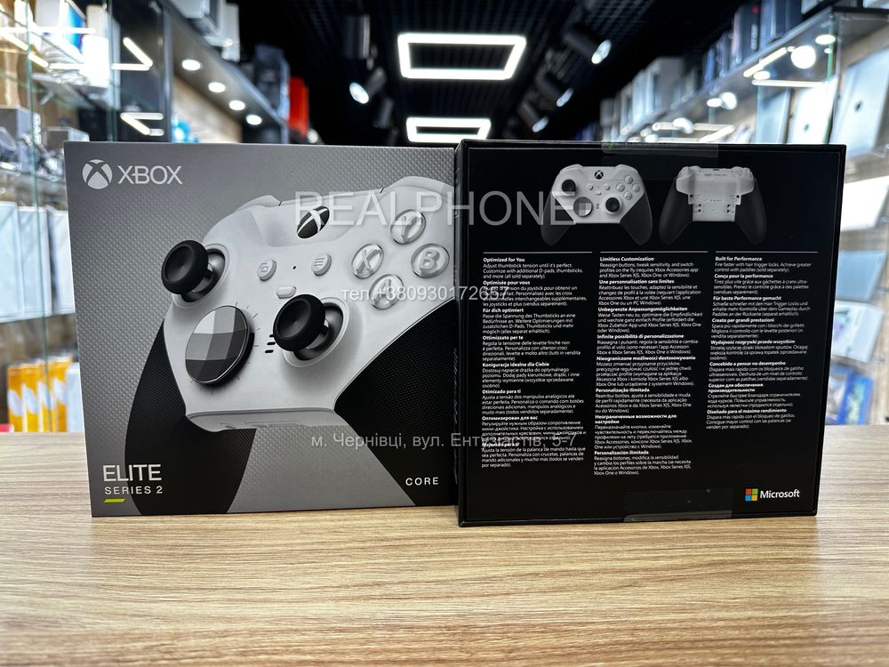 Джойстик Xbox Elite Series 2 Black/White