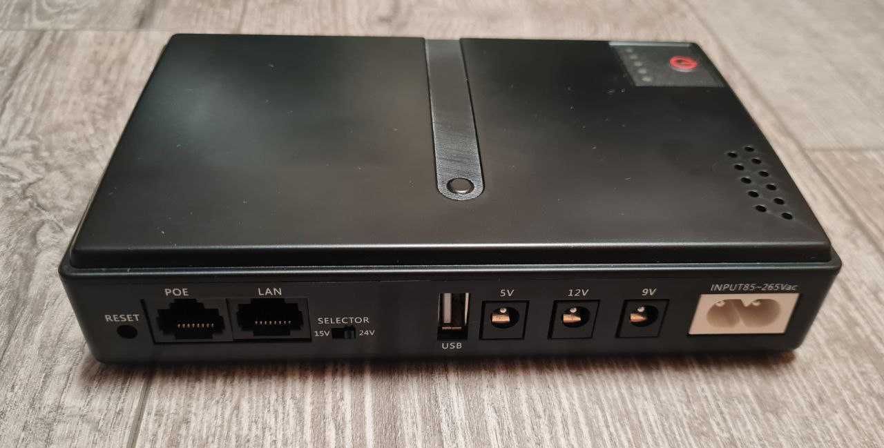 ДБЖ УПС безперебійник для роутера Mini UPS 10400 mAh 18W
