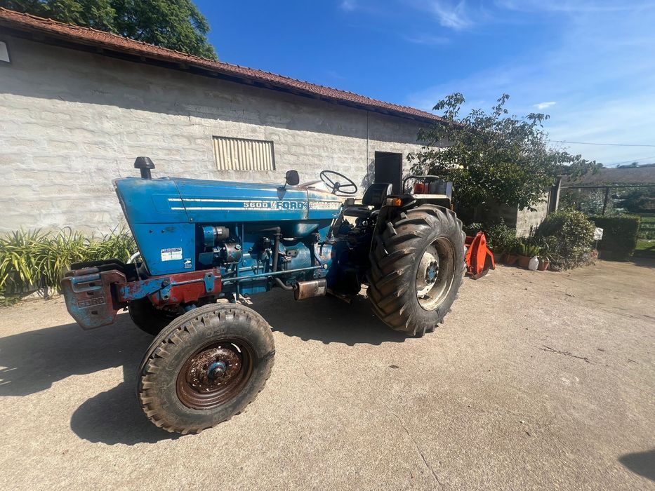 Trator ford 5600+freza