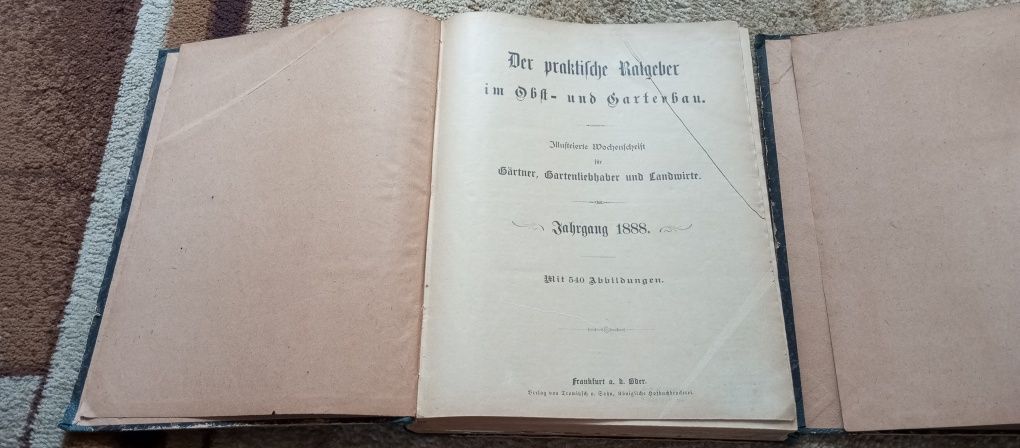 Der praktische ratgeber im obst und gartenbau 1887 i 1888